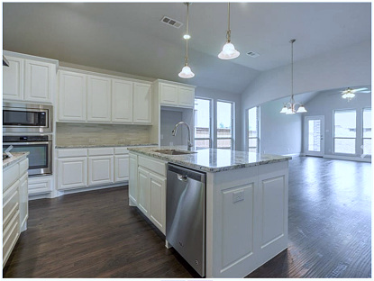 Luxurious Appointments Included in this New Prosper Home for Sale!